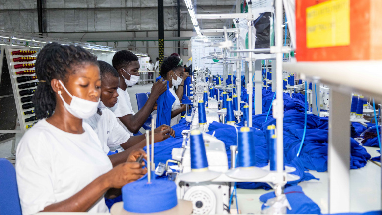 ANPE: Plusieurs milliers de jeunes togolais à l'œuvre dans l'Industrie textile sur la Plateforme Industrielle d'Adéticopé (PIA)