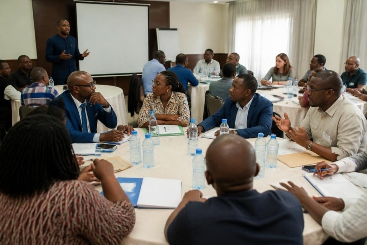 Atelier de travail réunissant responsables nationaux et experts de la formation